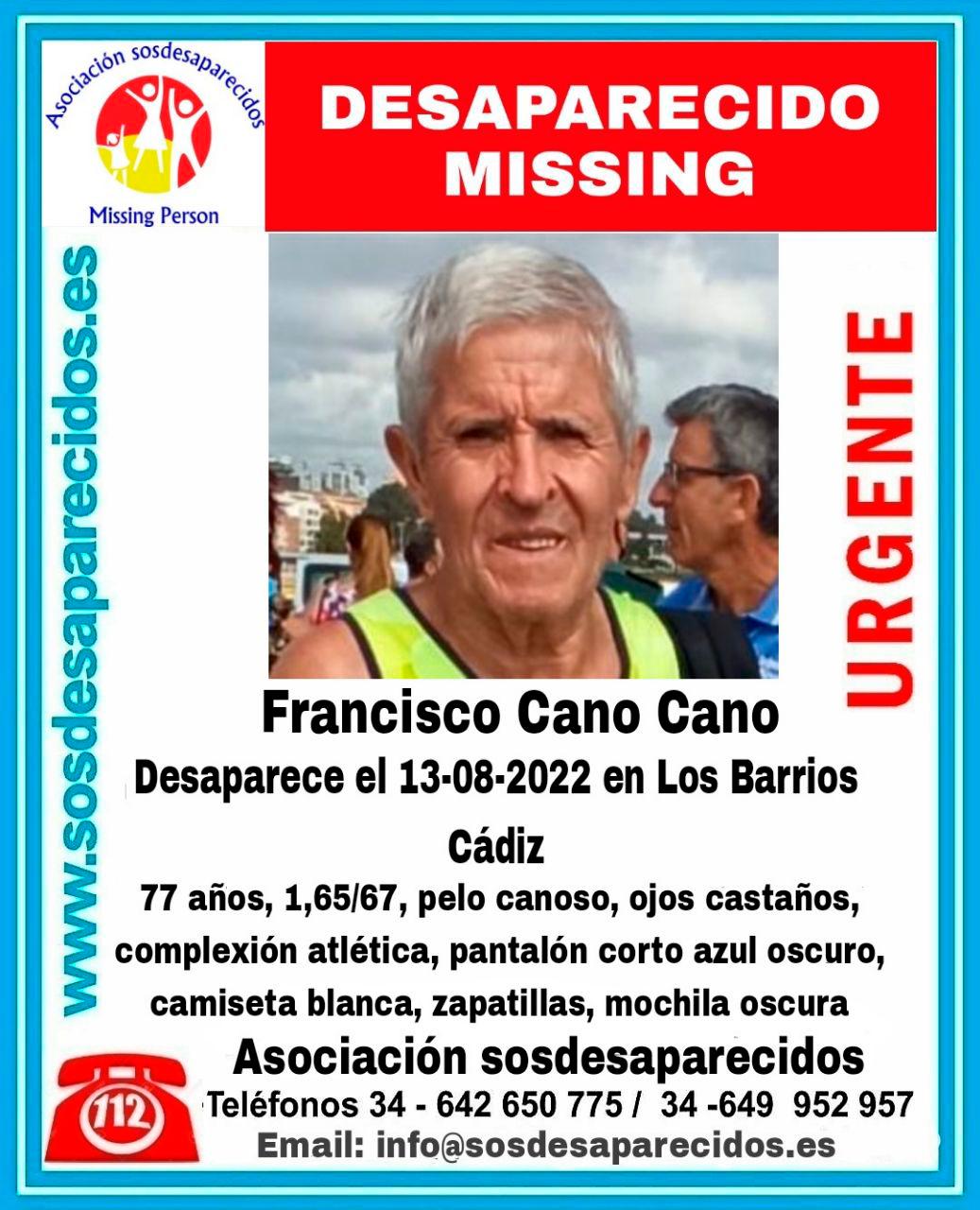 Preocupación por un exprofesor desaparecido en Cádiz