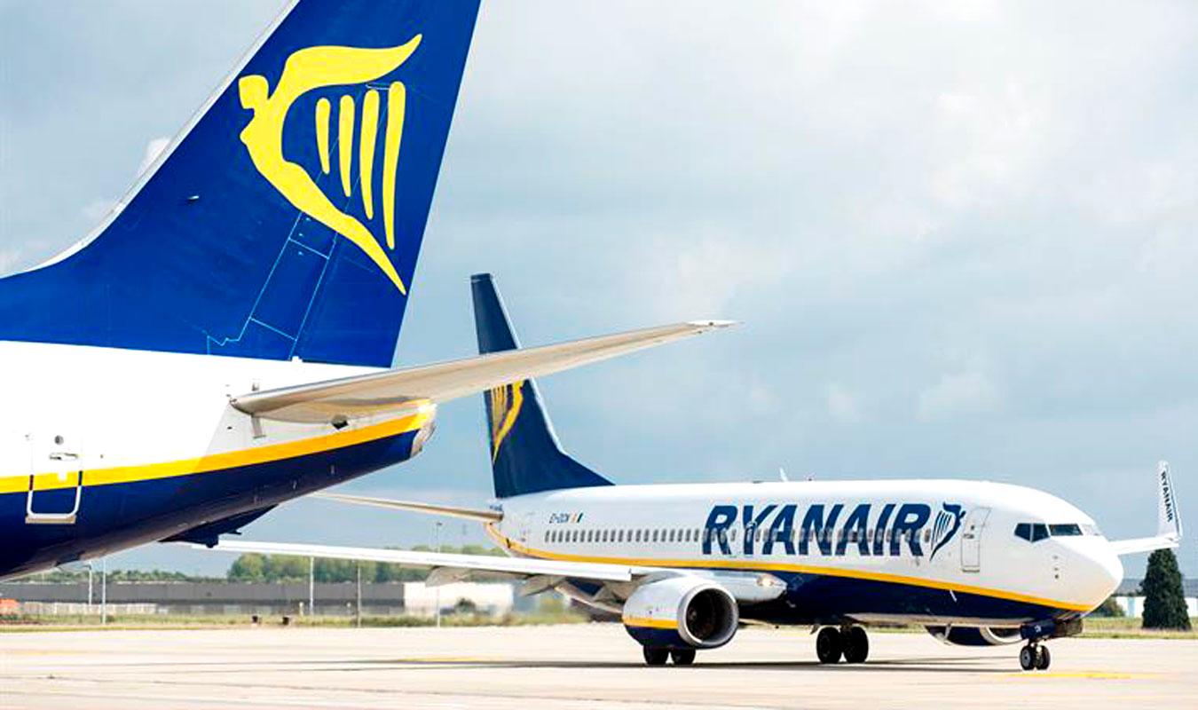 Ryanair anuncia 56 rutas con Sevilla para este verano con cinco nuevas conexiones