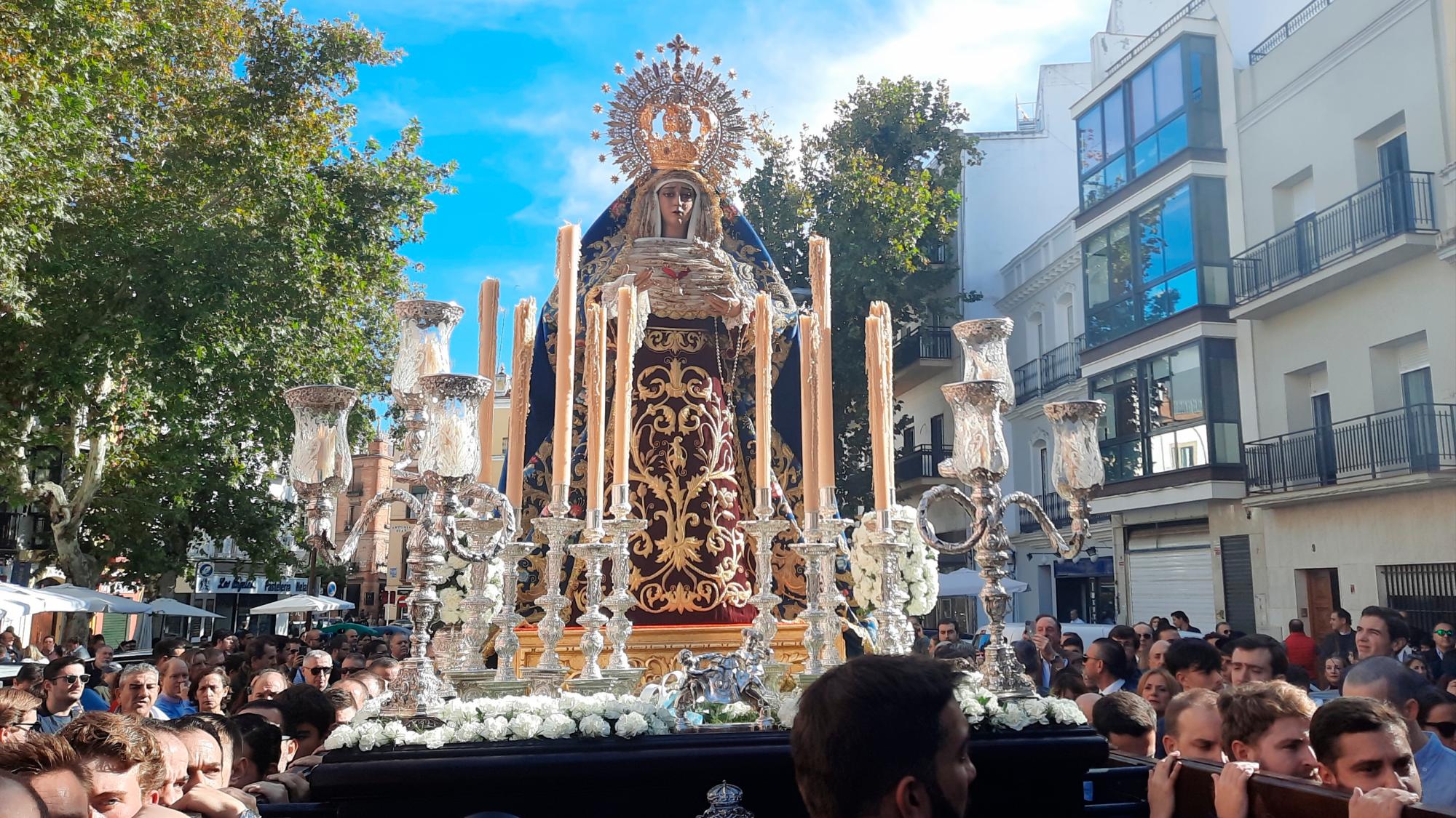 Horarios e Itinerarios Traslados de Virgen de la Caridad (Hdad Baratillo) al Hospital de la Caridad. Sevilla 18 y 19 de Noviembre del 2023