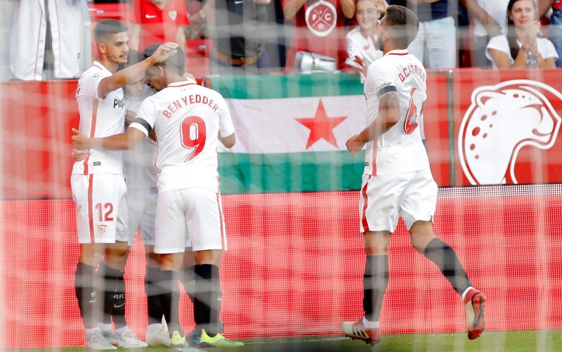 El Sevilla, lanzado al liderato de La Liga