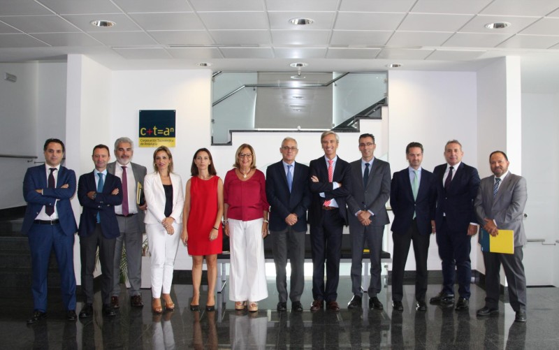 Foto de los miembros del Comité Ejecutivo de Corporación Tecnológica de Andalucía (CTA). / El Correo 