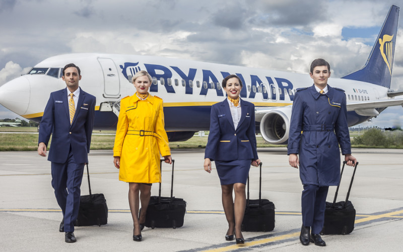 Ryanair seleccionará personal en Sevilla.